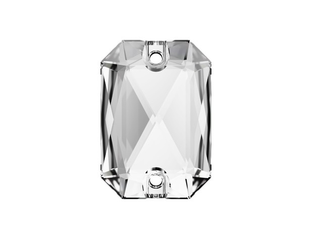 Swarovski de cusut dreptunghi taiat Crystal 28mm