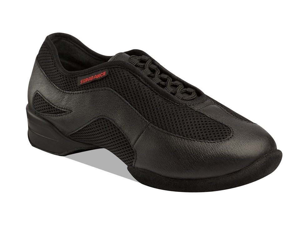 8010 Supadance Material textil si piele neagra