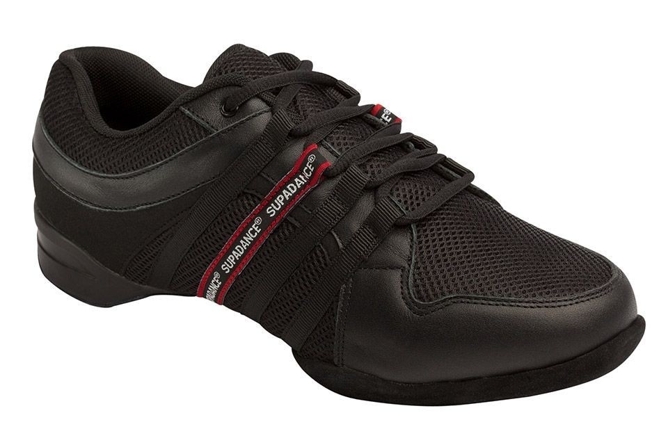 8810 Supadance Material textil si piele neagra