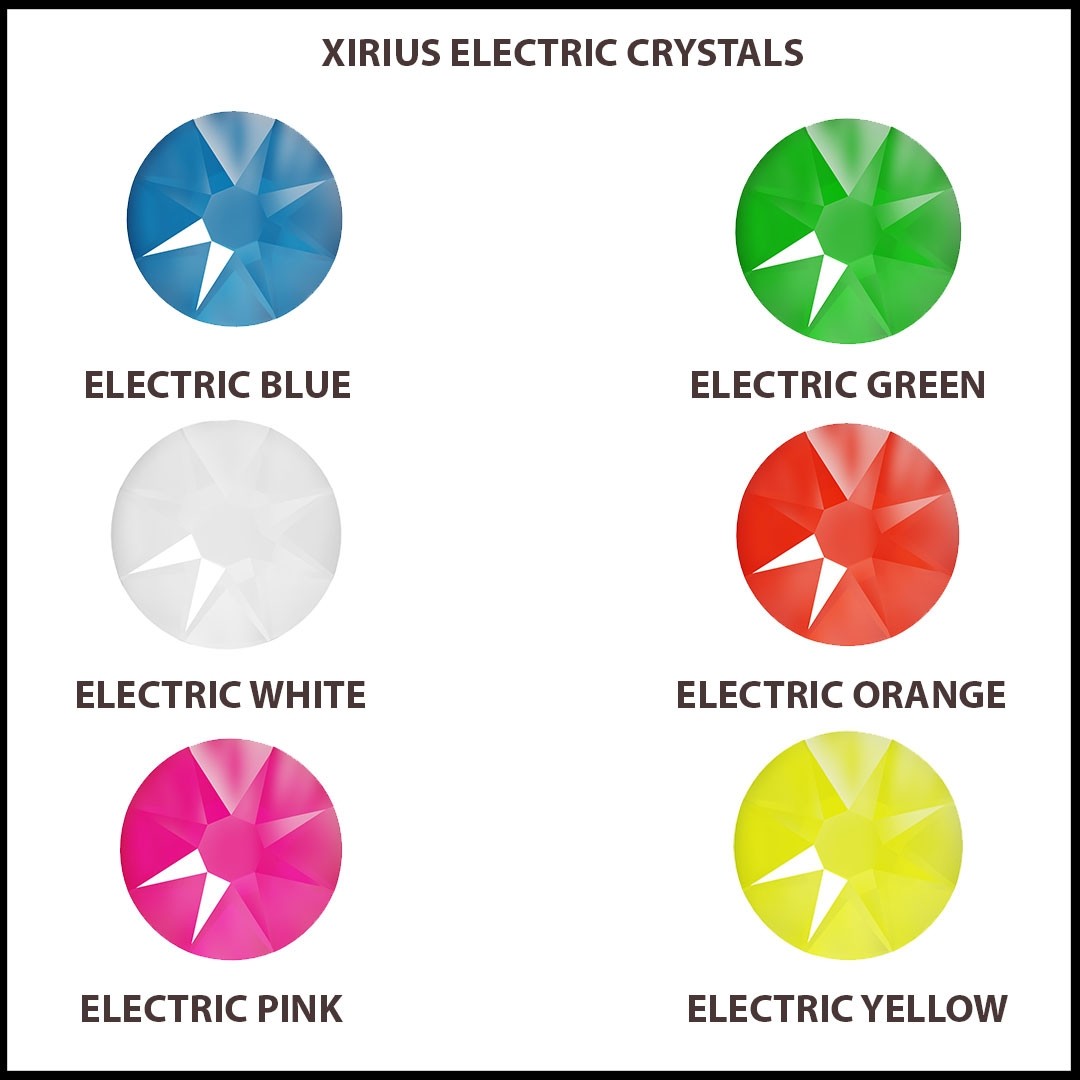 SWAROVSKI XIRIUS ELECTRIC CRYSTALS SS20