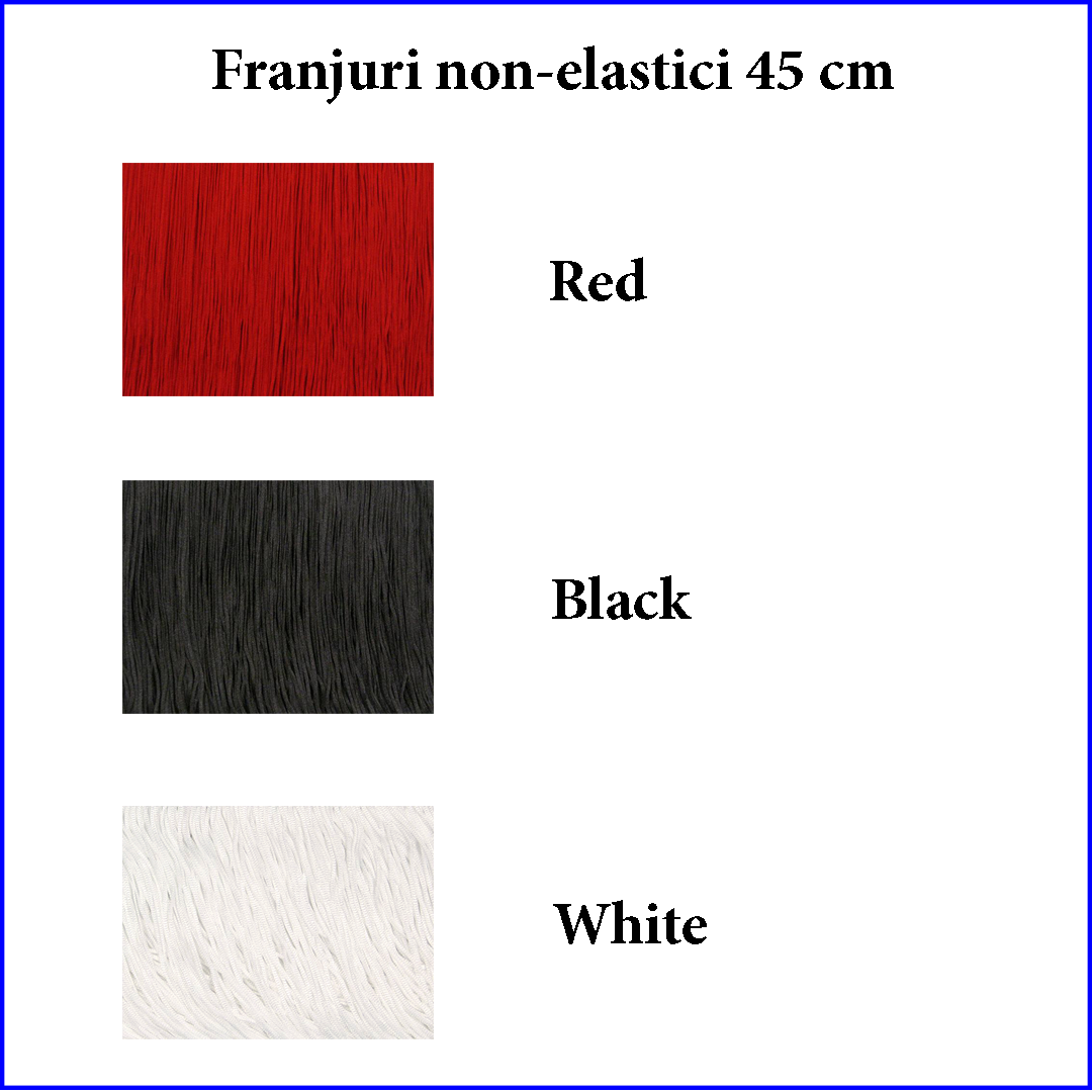Franjuri non-elastici 45 cm Chrisanne