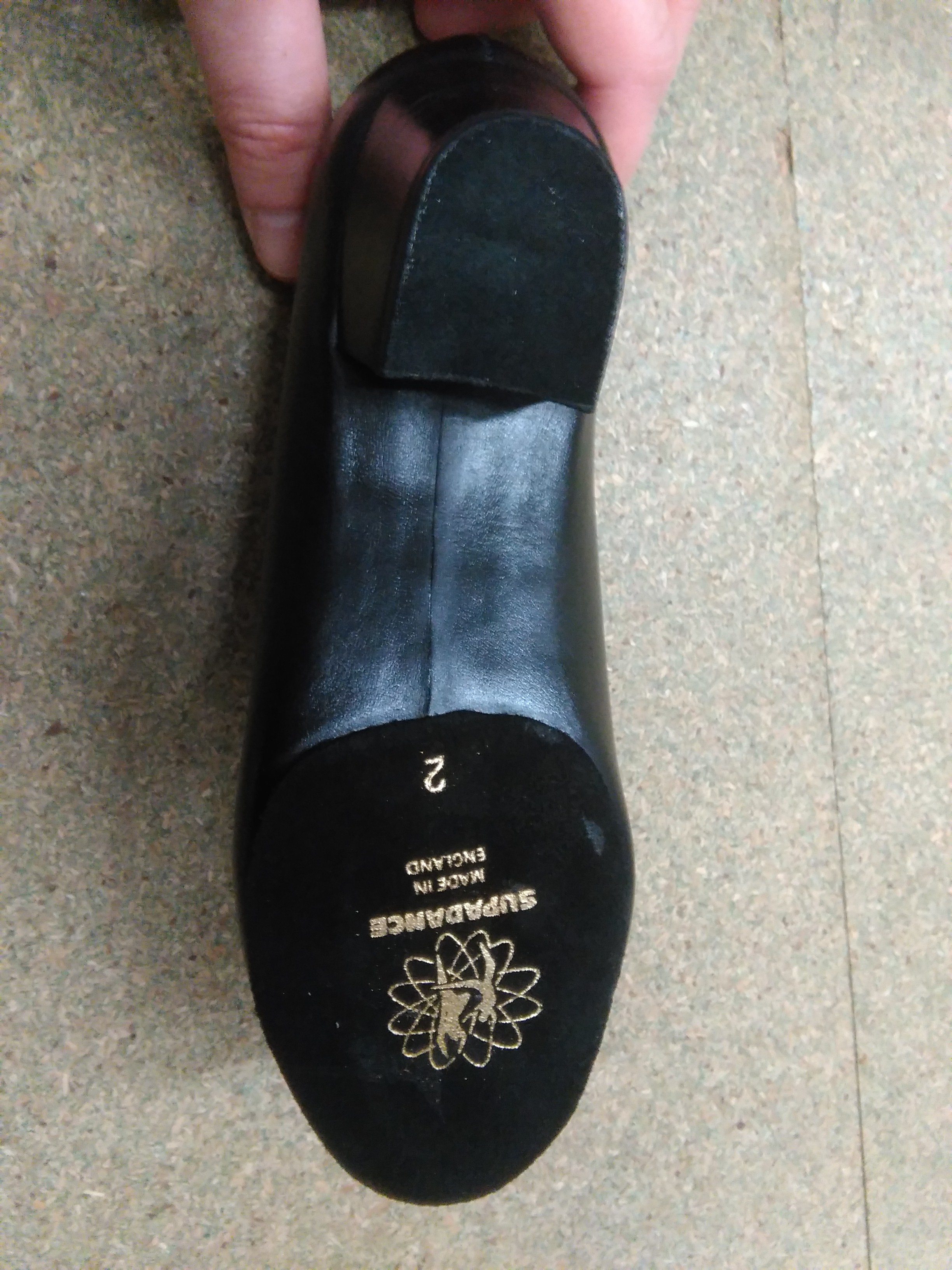 8800 Supadance Baieti Piele Neagra