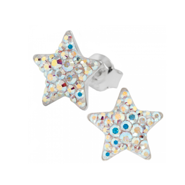 Cercei Swarovski Chaton Star