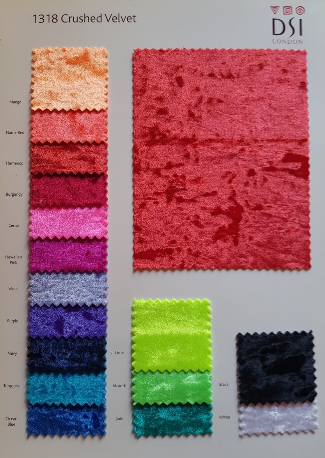 Catifea elastica Crushed velvet DSI