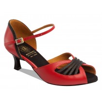 1536 Supadance  Piele neagra/rosie