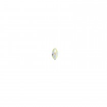 Swarovski de cusut migdala crystal ab 12mm