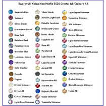 Swarovski Xirius Non Hotfix SS20 Crystal AB/Culoare AB