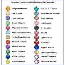 Swarovski Xirius Non Hotfix SS30 Crystal AB/Culoare AB