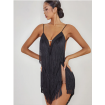 Oasis Fringe Dress #2420 zymdance