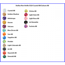 Stellux Non Hotfix SS20 Crystal AB/Culoare AB