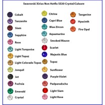 Swarovski Xirius Non Hotfix SS30 Crystal/Culoare 