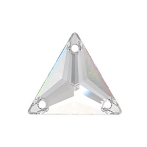 Swarovski de cusut triunghi crystal 22mm