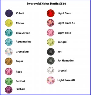 Swarovski Xirius Hotfix SS16 