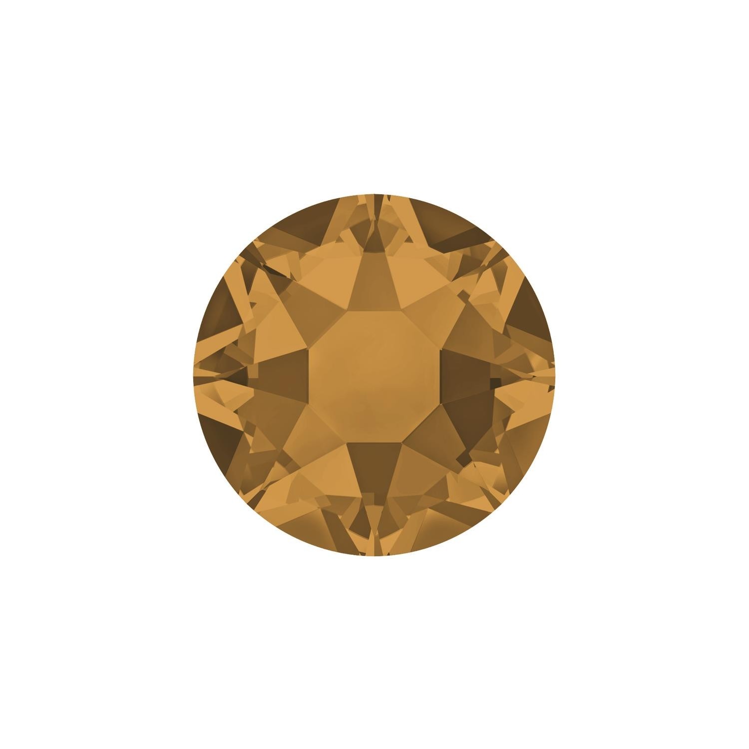 Swarovski Xirius Hotfix SS30 TOPAZ