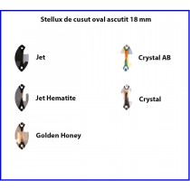 Stellux de cusut Oval Ascutit 18mm