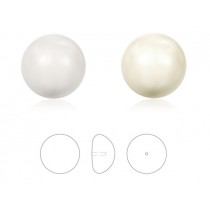 Swarovski perle flatback 10mm