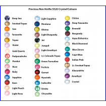 Preciosa Non Hotfix SS20 Culoare/Crystal