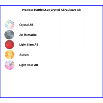 Preciosa Hotfix SS20 Culoare AB/Crystal AB