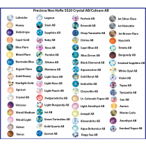 Preciosa Non Hotfix SS20 Culoare AB/Crystal AB