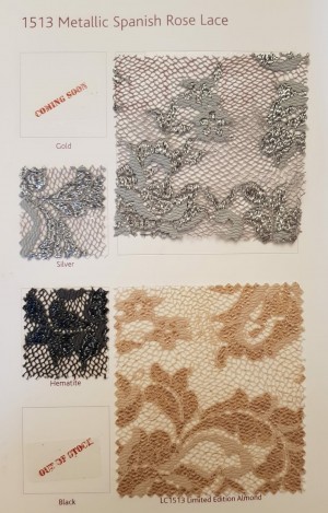 1513 Dantela Elastica Metallic Spanish DSI