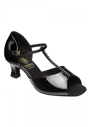 1529W Supadance Piele Lacuita Neagra