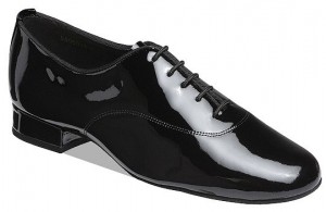 5500 Supadance Baieti Piele Lacuita Neagra