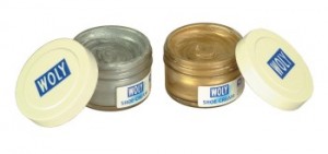 Crema De Pantofi Aurie/Argintie