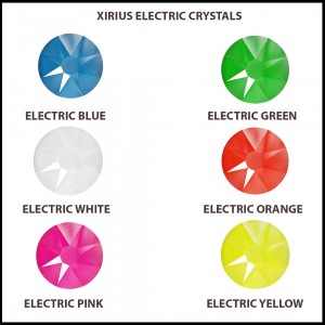 SWAROVSKI XIRIUS ELECTRIC CRYSTALS SS16