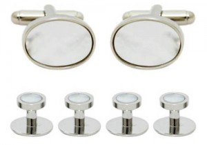 Luxury Cufflinks & Studs in silver