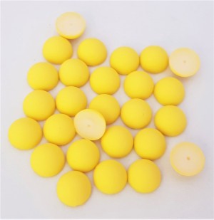 Perle mate saffron 12mm