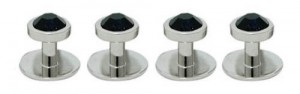 Cufflinks pair with logo - Gold 