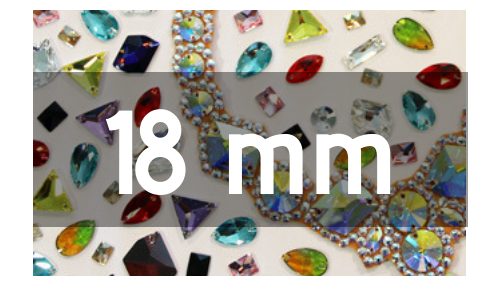 swarovski de cusut 18mm